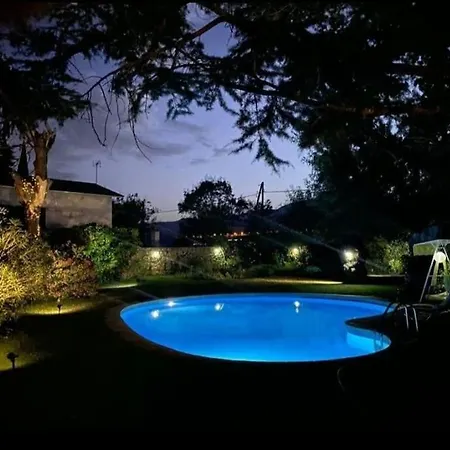 Preciosa Cabana Con Piscina Y Barbacoa Guadarrama Exterior photo
